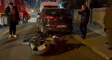 Çerkezköy'de iki motosiklet kafa kafaya çarpıştı: 3 yaralı