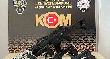 Çeşme'de suç örgütüne yönelik operasyonda 3 tutuklama