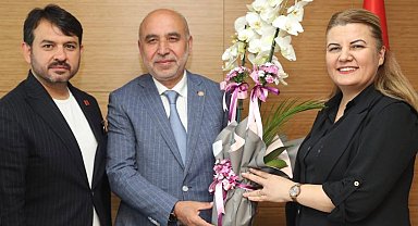 CHP ve İzmit Belediyesi'nden Saadet Partisi'ne ziyaret
