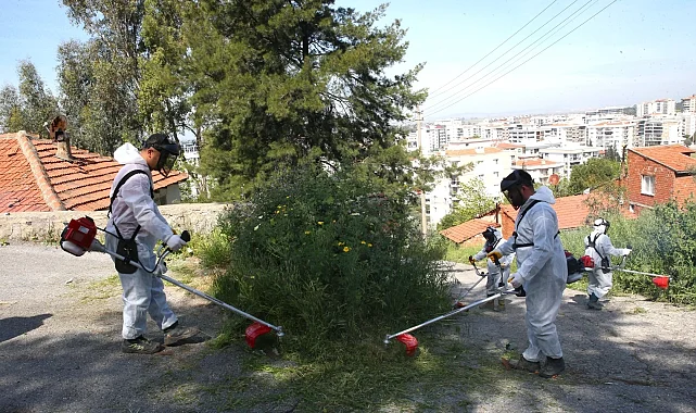 Çiğli'de yaz öncesi yoğun mesai