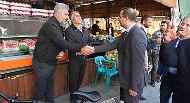 Cizre Kaymakamı Baycar, esnafın sorunlarını dinledi