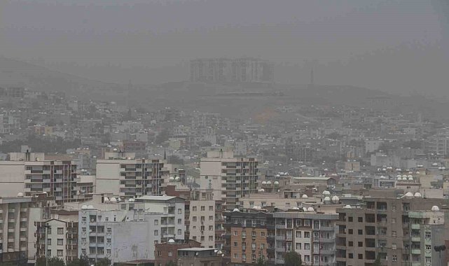 Cizre'de toz taşınımı hayatı olumsuz etkiledi