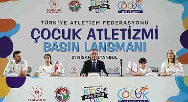 Çocuk Atletizmi basın lansmanı gerçekleştirildi