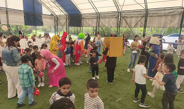 Çocuk şenliğinde 'büyük' mesajlar verildi
