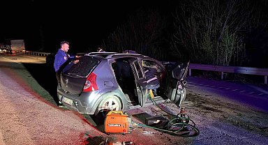 Çorum'da otomobil tıra arkadan çarptı: 1 ölü