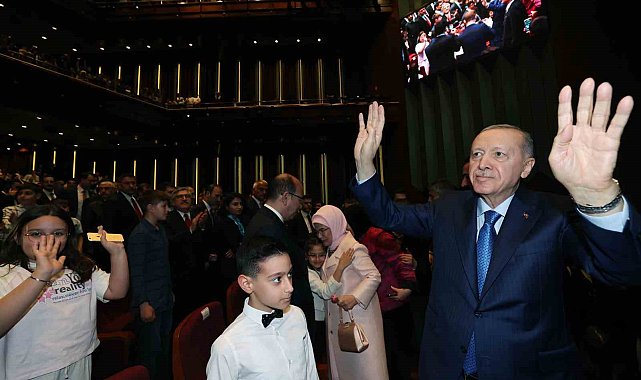 Cumhurbaşkanı Erdoğan, 23 Nisan Ulusal Egemenlik ve Çocuk Bayramı Konseri'ni dinledi