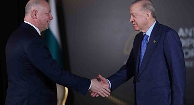 Cumhurbaşkanı Erdoğan, Bulgaristan Başbakanı Zhelyazkov'u kabul etti