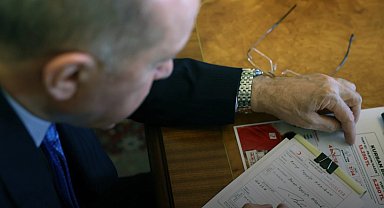 Cumhurbaşkanı Erdoğan, Kızılay'a Gazze için kurban bağışladı