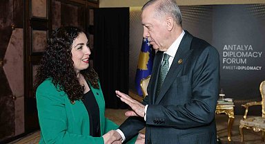 Cumhurbaşkanı Erdoğan, Kosova Cumhurbaşkanı Osmani-Sadriu ile görüştü