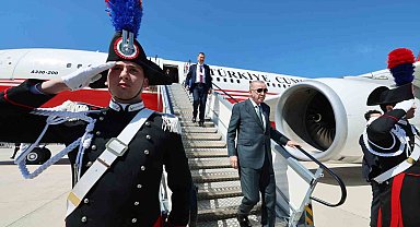 Cumhurbaşkanı Erdoğan, Roma'da