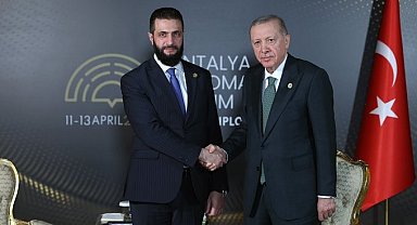 Cumhurbaşkanı Erdoğan, Suriye Cumhurbaşkanı Şara ile görüştü