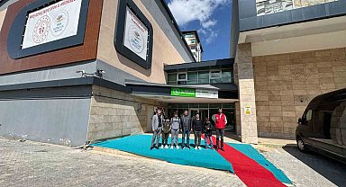 Deneyap Atölyesi öğrencileri, Teknofest Kampı için Osmaniye'ye uğurlandı
