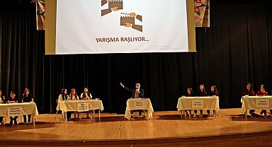 Denizli'de öğrenciler vergi hakkındaki bilgileriyle yarıştı