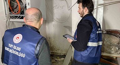 Deprem sonrasında İstanbul'da hasar tespit çalışmaları devam ediyor