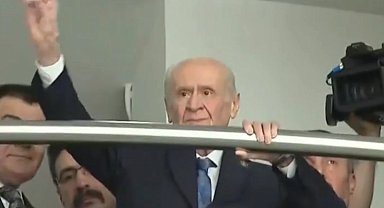 Devlet Bahçeli iki ay sonra MHP Genel Merkezi'nde