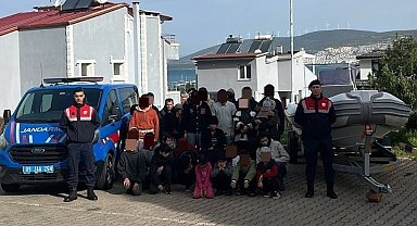 Didim'de 4 organizatör, 36 düzensiz göçmen yakalandı