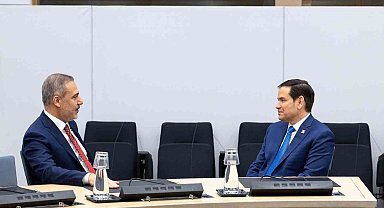 Dışişleri Bakanı Fidan, ABD Dışişleri Bakanı Rubio ile görüştü