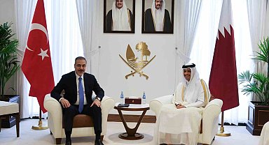 Dışişleri Bakanı Fidan, Katarlı mevkidaşı Abdurrahman Al-Thani ile görüştü