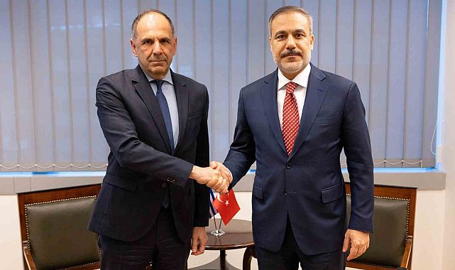 Dışişleri Bakanı Fidan, Yunan mevkidaşı Gerapetritis ile bir araya geldi