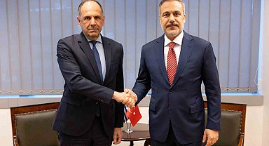Dışişleri Bakanı Fidan, Yunan mevkidaşı Gerapetritis ile bir araya geldi