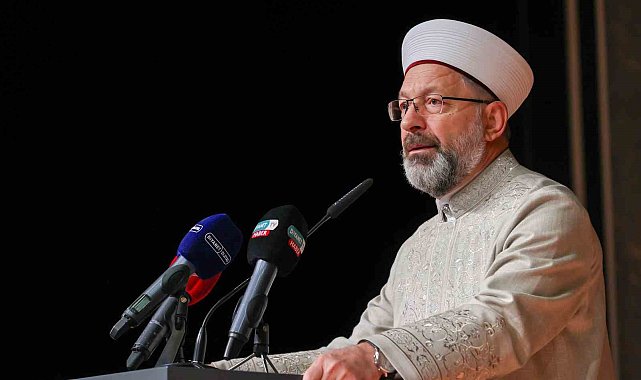 Diyanet İşleri Başkanı Erbaş: "İyilik çalışmalarımız artarak devam edecek"
