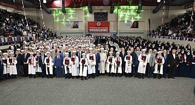 Diyanet İşleri Başkanı Erbaş'ın katılımıyla 475 gence icazet belgesi verildi