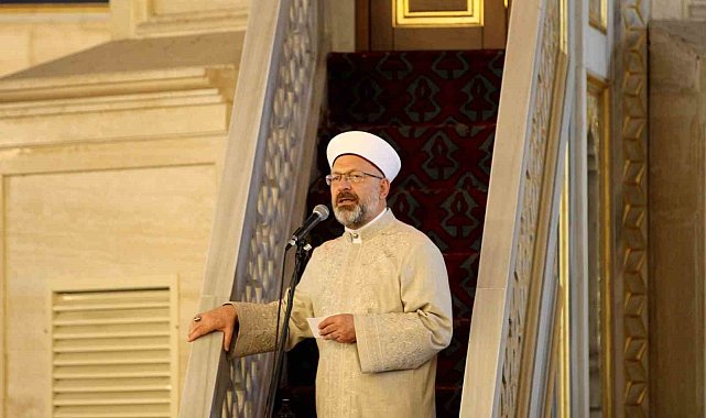 Diyanet İşleri Başkanı Erbaş'tan yağmur duası