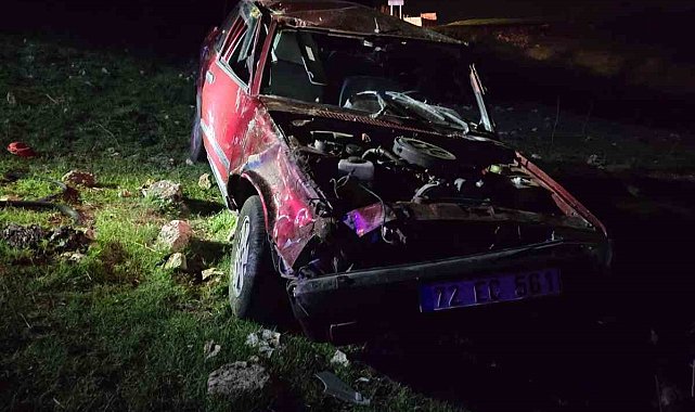Diyarbakır'da otomobil takla attı: 1 yaralı