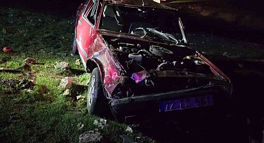 Diyarbakır'da otomobil takla attı: 1 yaralı