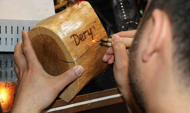 Diyarbakır'da turistlerin gözdesi kişiselleştirilmiş hediyelik eşyalar