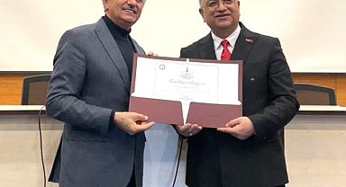 Doktor Öğretim Üyesi Mehmet Emin Yağcı'ya akademik teşvik ödülü