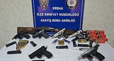 Düğünlerde silah atanlara operasyon