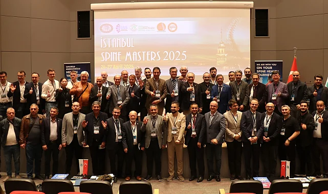 Dünyaca ünlü omurga uzmanları İstanbul'da buluştu