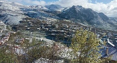 Dutun merkezini don vurdu