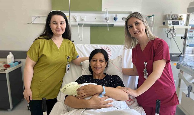 Ebeler Haftası'nda unutulmaz doğum