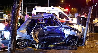 Edirne'de alkolü sürücü kazaya karıştı: 1 yaralı