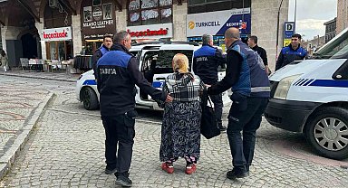 Edirne'de zabıtadan dilencilere ve işgallere operasyon