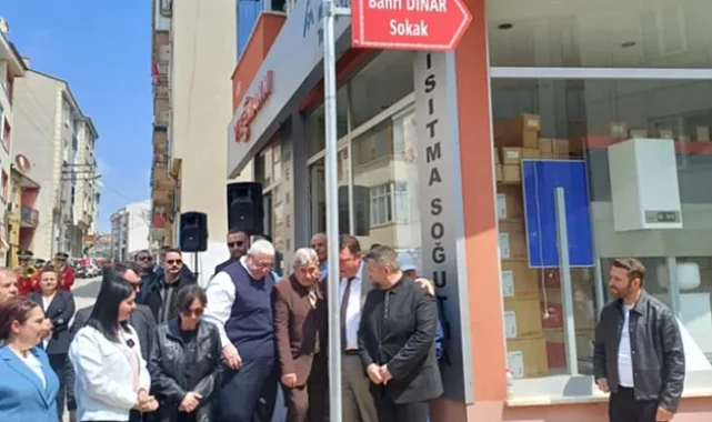 Edirne'de Bahri Dinar'ın adı artık sokağında yaşayacak