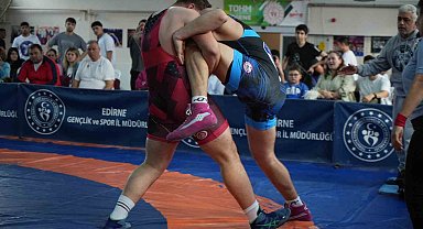 Edirneli pehlivanlardan ABD'li sporculara güreş dersi: 10 müsabakanın 9'unda galip geldiler