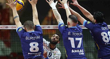 Efeler Ligi: Fenerbahçe: 3 - Arkas Spor: 1