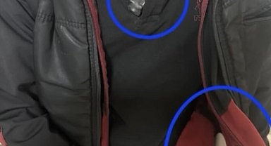 Ehliyet sınavında kopya düzeneği ile yakalandı