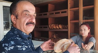 Ekmeği simitten ucuza sattı, vatandaşlar büyük ilgi gösterdi