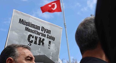 Elazığ'da, Filistin'de hayatını kaybedenler için gıyabi cenaze namazı