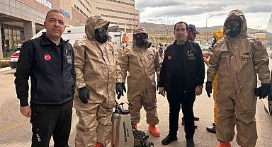 Elazığ'da KBRN tatbikatı yapıldı