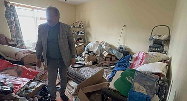 Elazığ'da "çöp ev" ihbarı üzerine gidilen adres, 3 dil bilen emekli pilotun çıktı