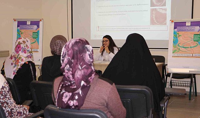 Elazığ'da sağlıklı hayat için sahadayız eğitimi