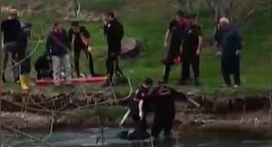 Elbistan'da Ceyhan Nehri'nde erkek cesedi bulundu