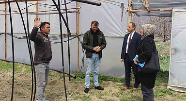 Elmalı'da çiftçilere biyolojik mücadele eğitimi