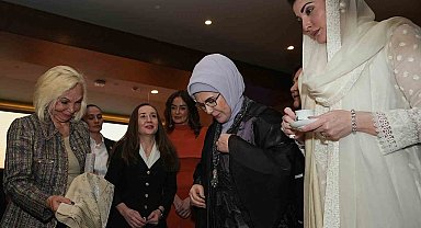 Emine Erdoğan, ADF'ye katılan lider eşlerine Anadolu'nun kültürel mirasını tanıttı