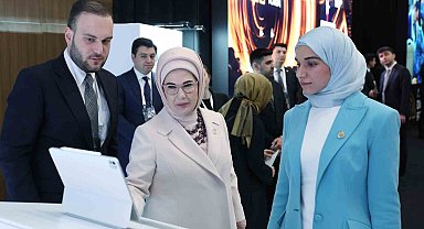 Emine Erdoğan, BM Sürdürülebilir Kalkınma Çözümleri Ağı Başkanı Sachs ile görüştü